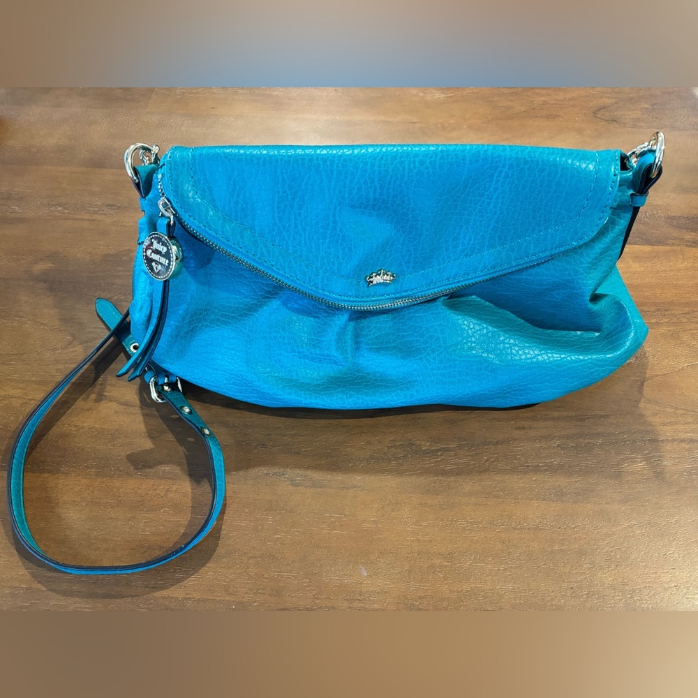 Juicy Couture Faux Leather Crossbody Shoulder Bag